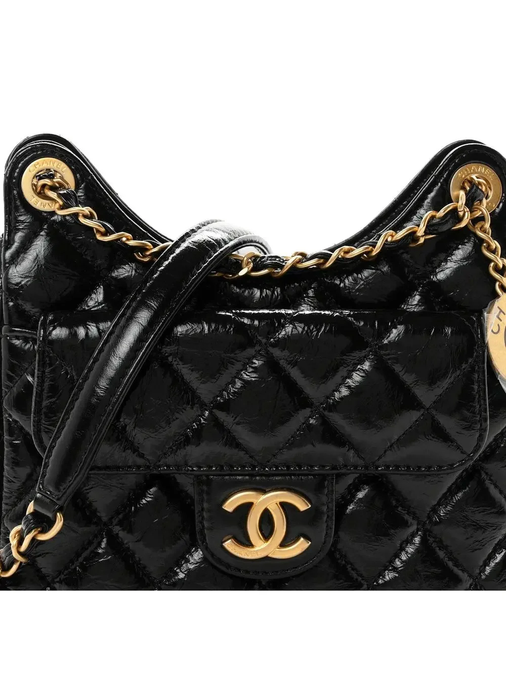 Chanel Shiny Crumpled Calfskin Quilted #326925C39B